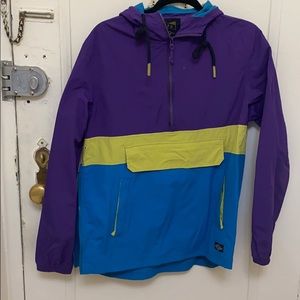 Multicolor windbreaker